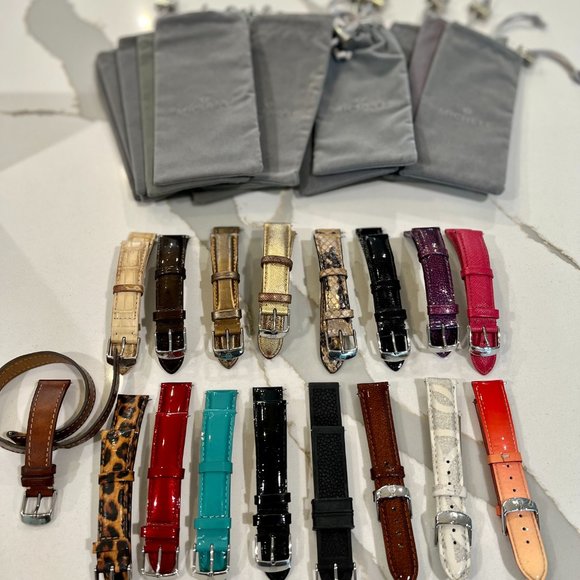 Michele CSX Watch - 94 diamonds w/ 17 extra bands!! - Picture 2 of 5